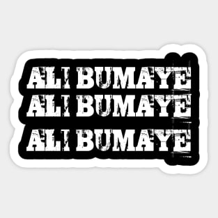 Ali Bumaye Sticker